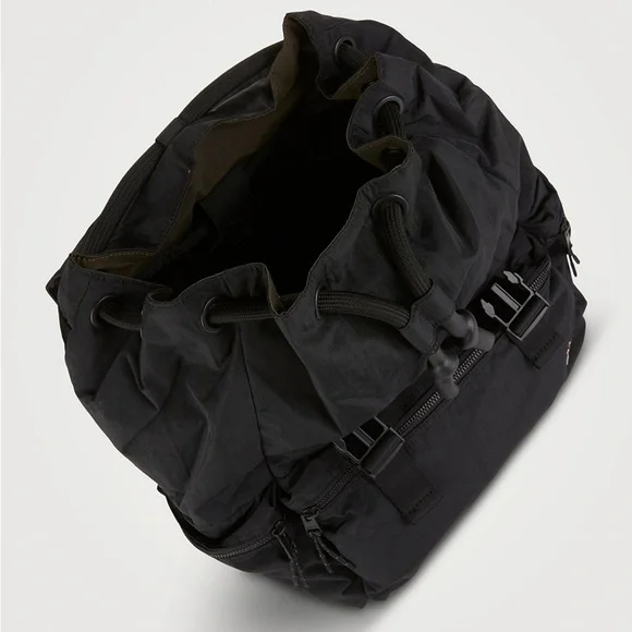 Ami Paris ADC Backpack in black display picture 1